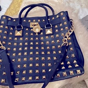 Michael Kors Tote Navy Blue